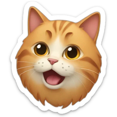 FEAR OF MISSING OUT CAT sticker