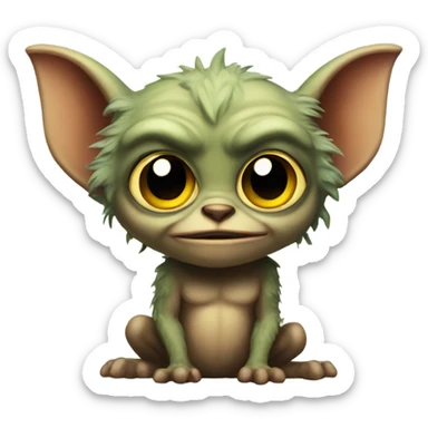 Gremlin cute  sticker