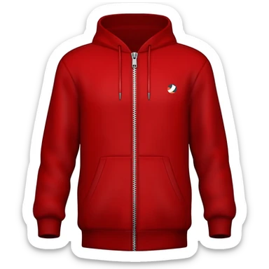 RED HOODIE sticker