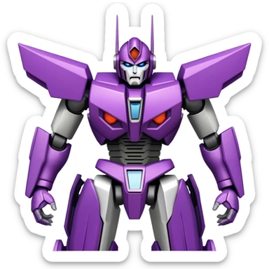 Alpha trion the transformer sticker