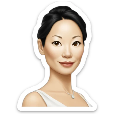 lucy liu sticker