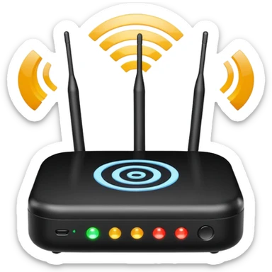 Wi-Fi Router sticker