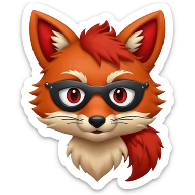 Foxy (from FNaF) sticker