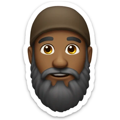 bearded lumbejack sticker