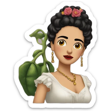 Sarvente Frida y night funkin sticker