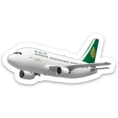 Saudia airline new logo  sticker