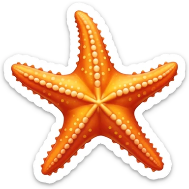 Starfish sticker
