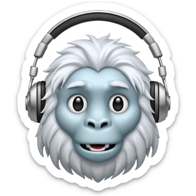 yeti headphones sticker