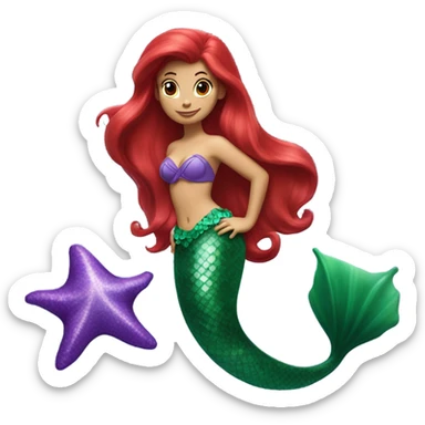 Princess Ariel  sticker