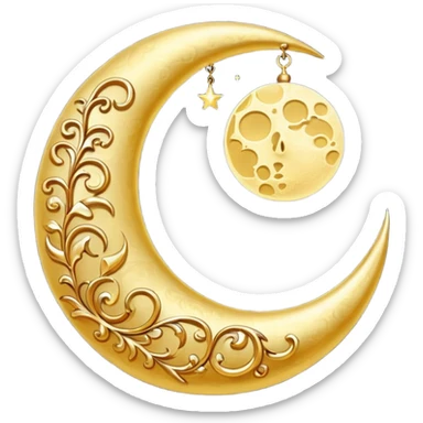 Islam moon sticker