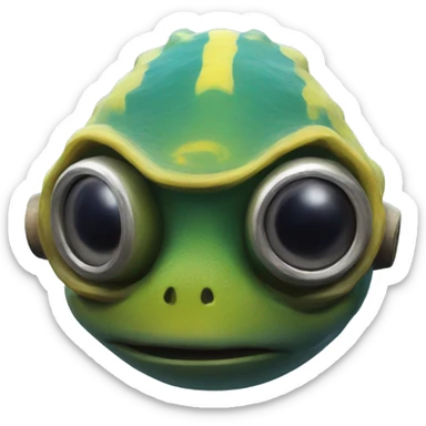 Peeper of subnautica sticker