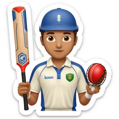 Abdulla cricket sticker
