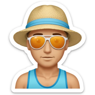 white sportsman on the turks sticker