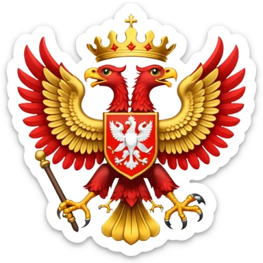 Russian Coat Of Arms sticker
