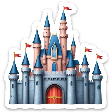Disney Castle from Film Studios sticker