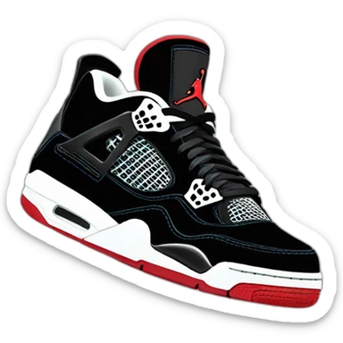 Jordan 4 sticker
