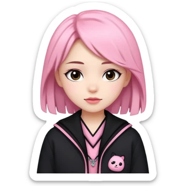 Jirai kei girl sticker