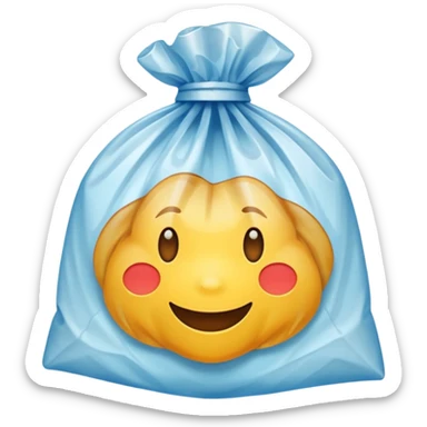 a plasticbag sticker