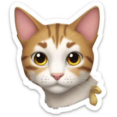 the cat character Niko from the indie game OneShot sticker