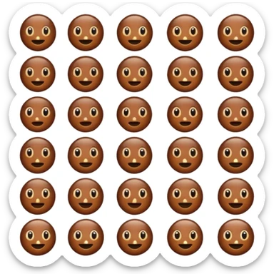 Haz emojis carmelitas aestetic sticker