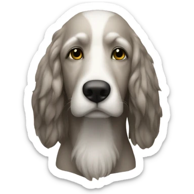 Şaşırmış bir yüz sticker