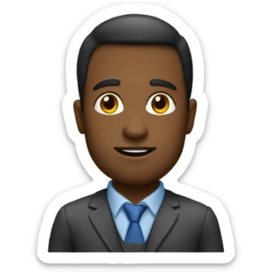 Leaving work sticker