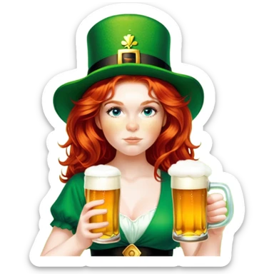 Having a Beer sticker