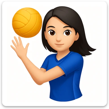 Change the color of the clothing to blue, keeping the original style and details intact. sticker