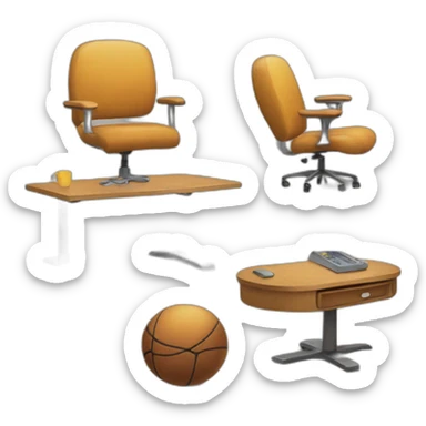 my dream setup sticker