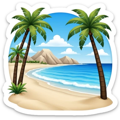 beach sticker