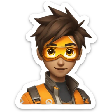 tracer overwatch sticker