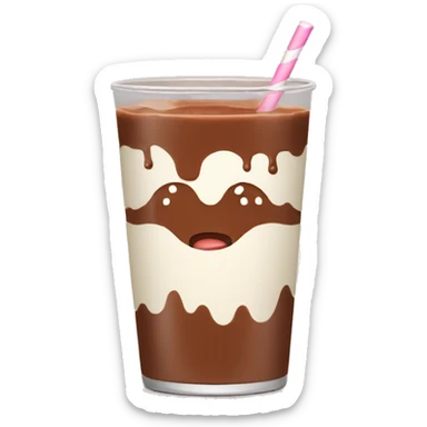 chocolate milk brnad sticker