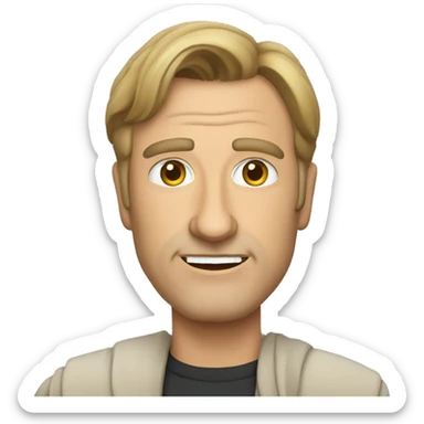 Create an emoji of Gary Keller in the style of Star Wars.  sticker
