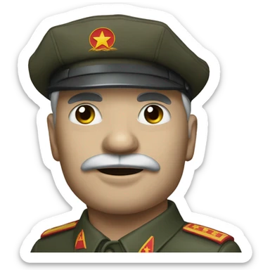 Communist a.i sticker