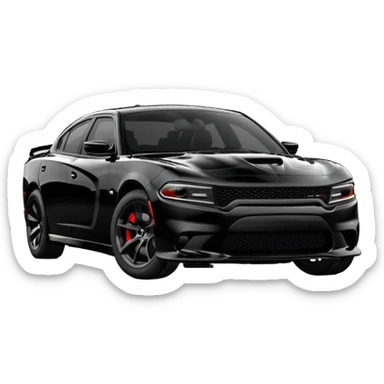 CHARGER DOSH HellCat SRT sticker