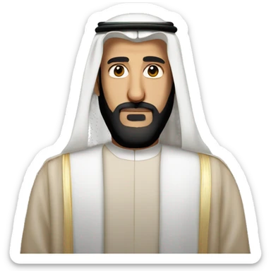 Mohammed bin Salman serious sticker