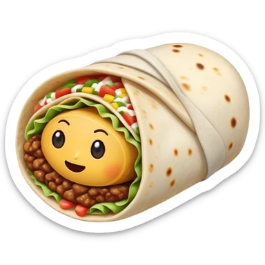 Burrito  sticker