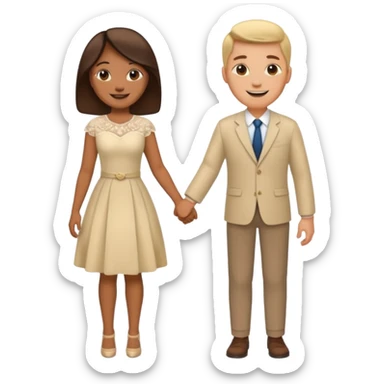 married couple sticker