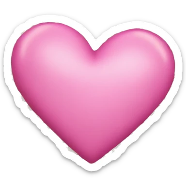 Pink leopard print heart sticker