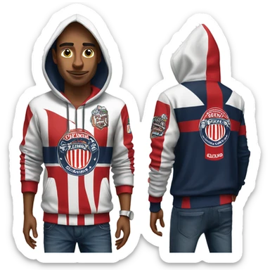 Chivas with a Młody say10 hoodie sticker