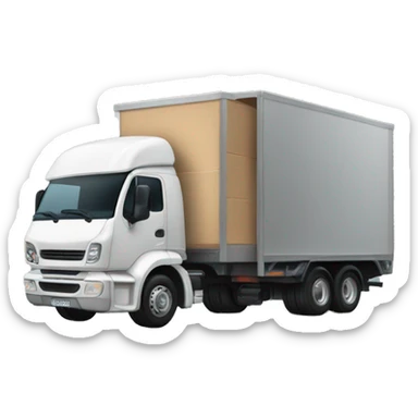 Camion de livraison rapide sticker