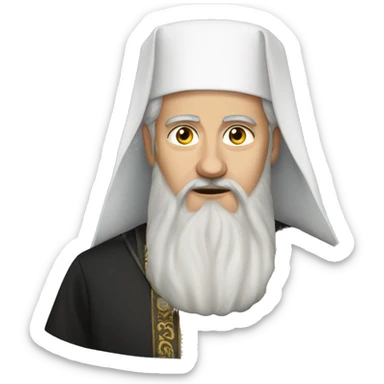 Eastern Orthodox Christian priest sticker