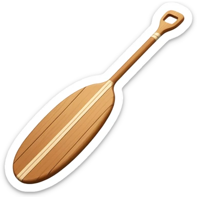 Paddle sticker