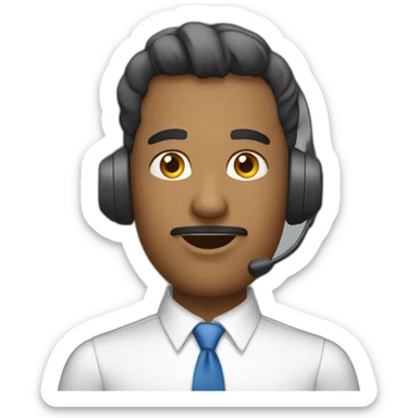 Telemarketing mind blowing sticker