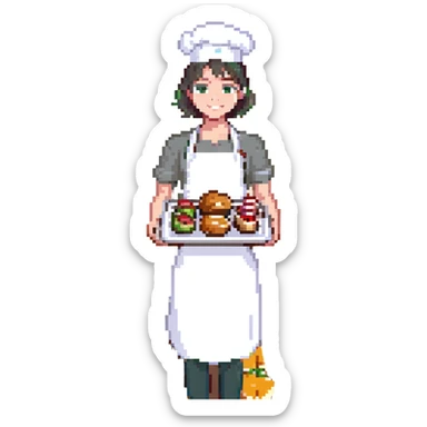 a baker sticker
