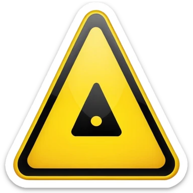 Warning Icon inspired this❗ sticker