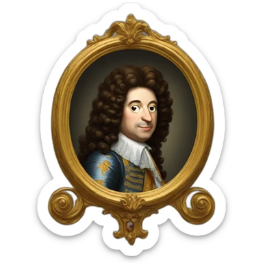 Louis XIV sticker