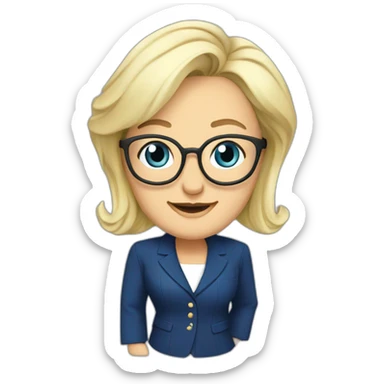 Jean mari le pen sticker