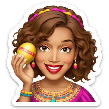 Maraca Player sticker