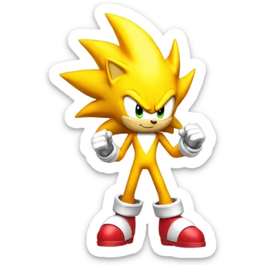 Super Sonic  sticker